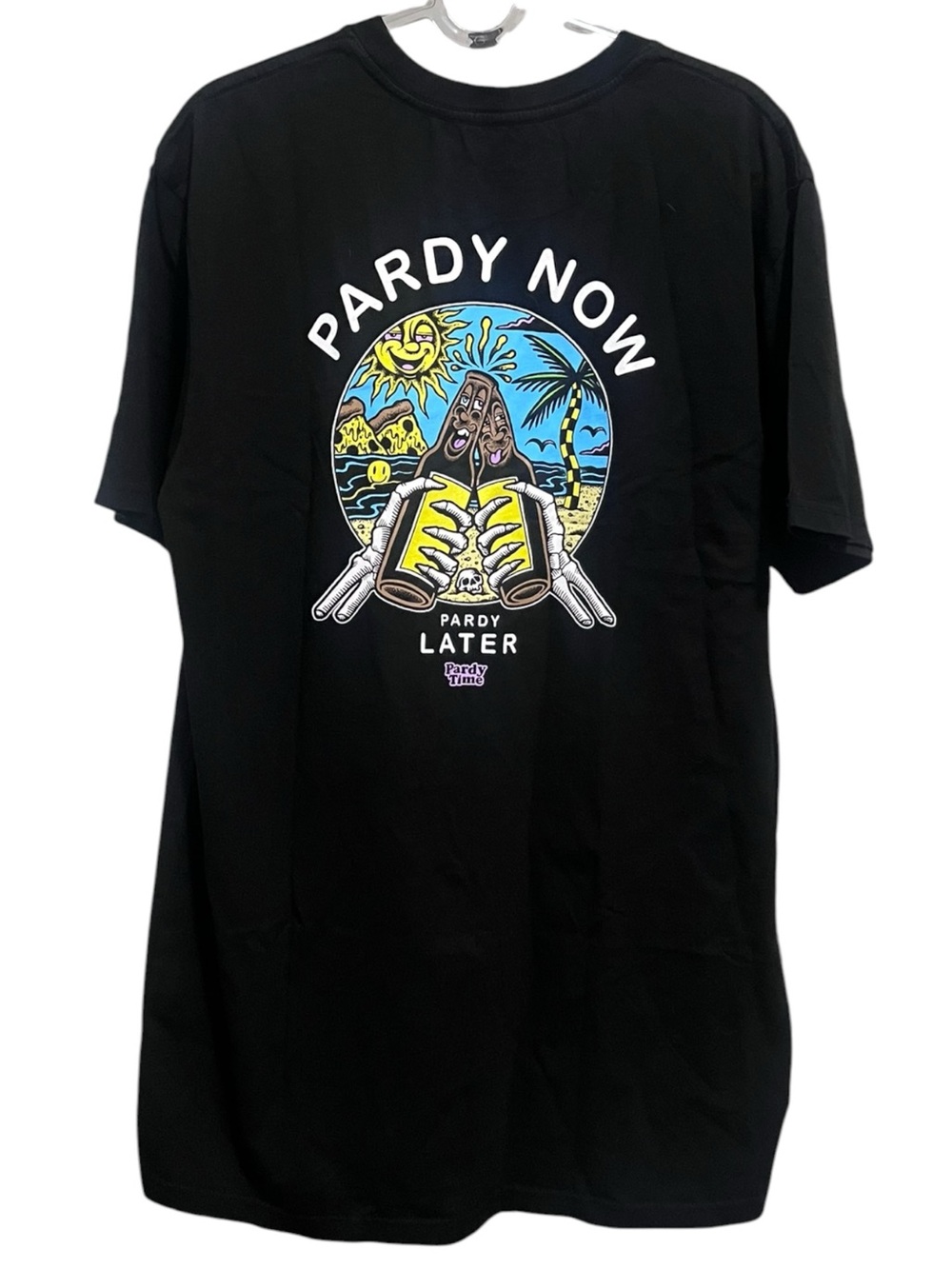 NWT Pardy Time Pardy Now T-Shirt Size Large